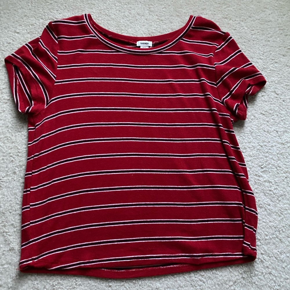 Garage cropped t-shirt